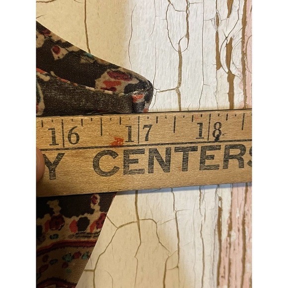 Lauren Ralph Lauren Dress Women Medium Colorful Paisley Sleeveless Stretch - Picture 8 of 8